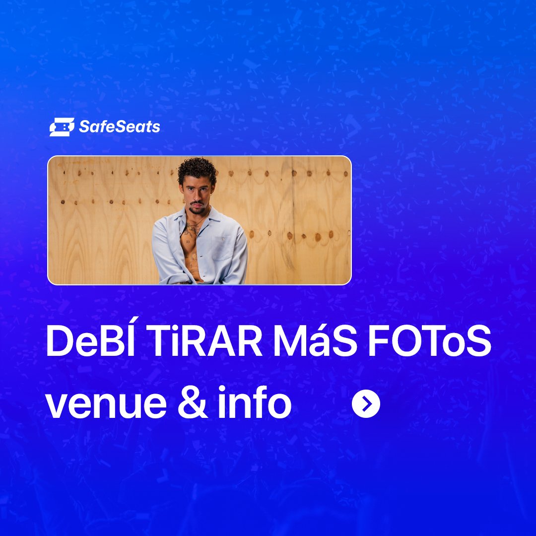 Bad Bunny DeBi TiRaR MaS FoToS