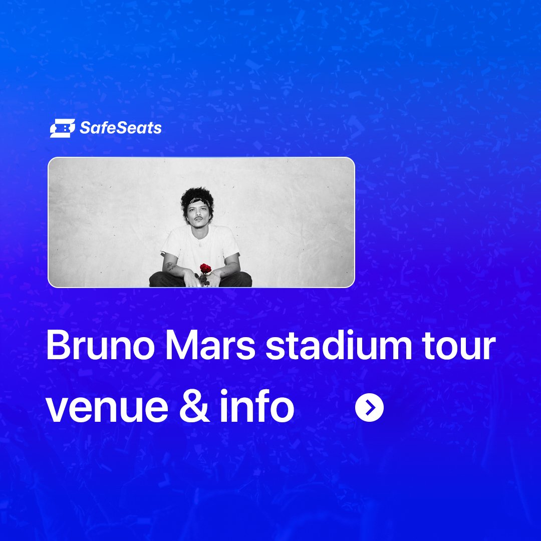 Bruno Mars Stadium Tour