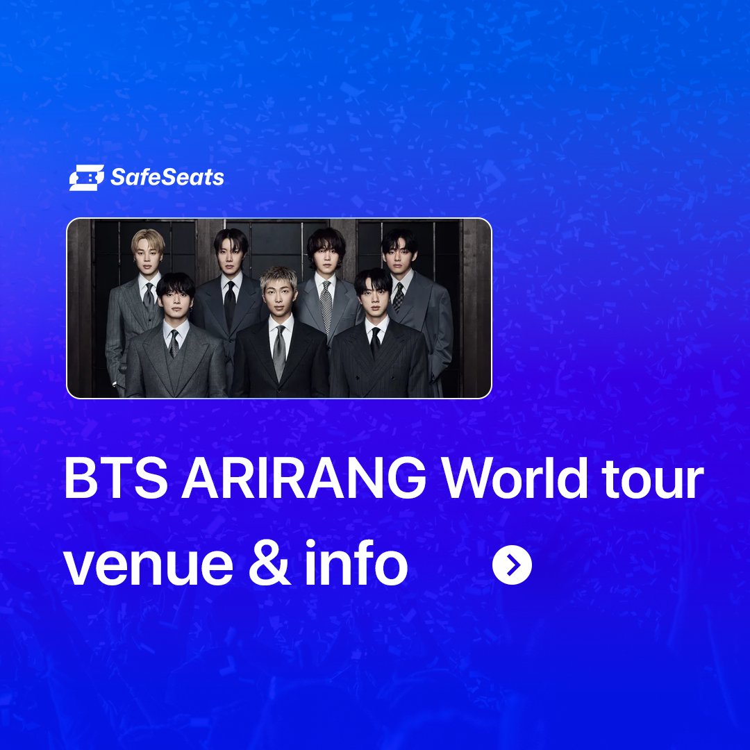 BTS ARIRANG World Tour