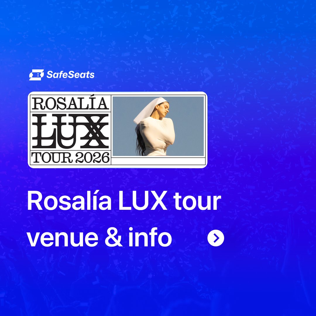 Rosalia LUX Tour 2026